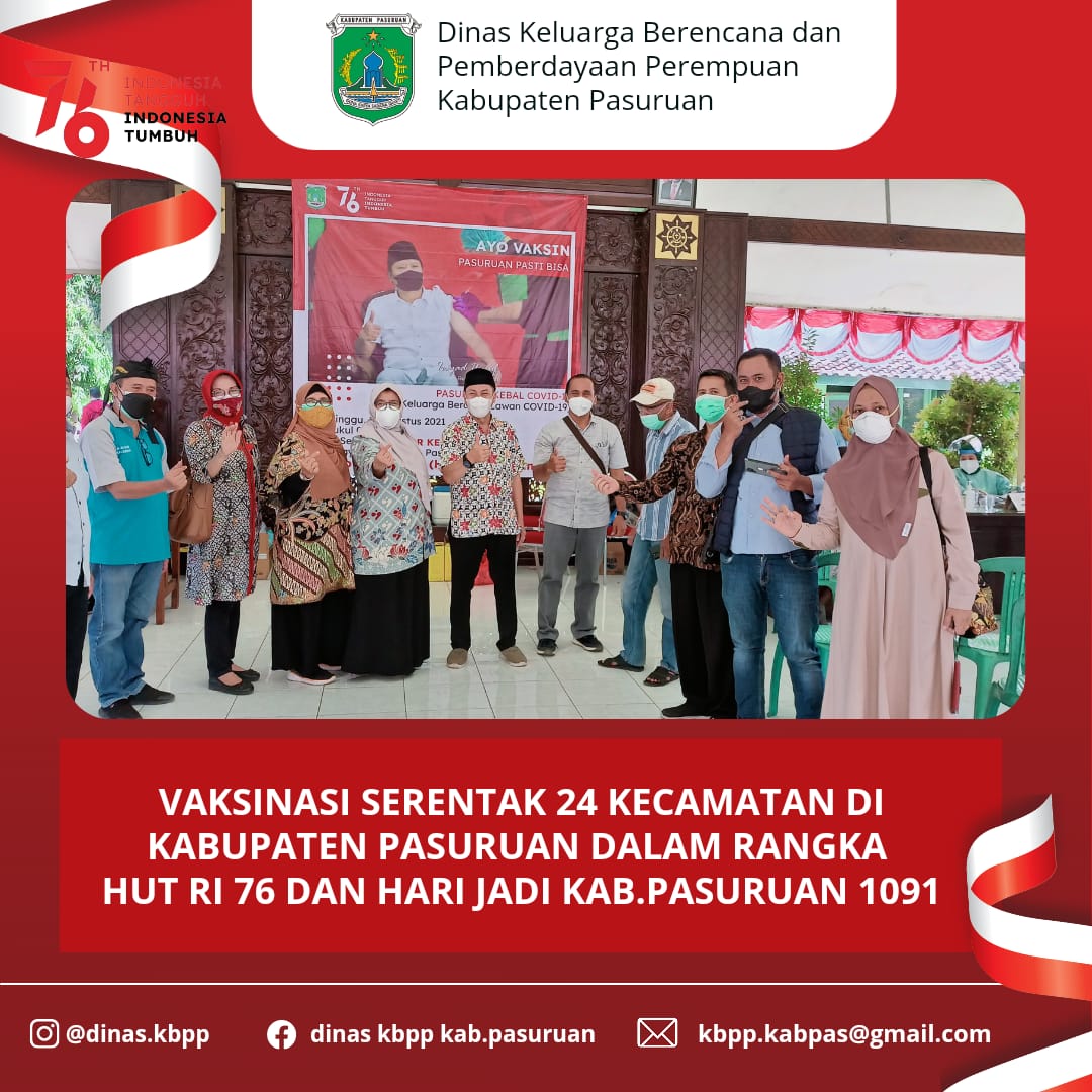 KEBAL COVID DINAS KB DAN PP KAB.PASURUAN