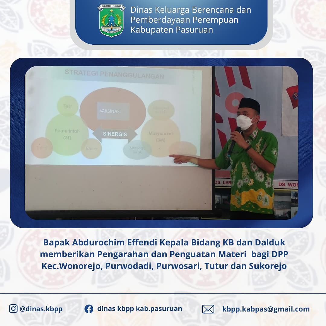 KEBAL COVID DINAS KB DAN PP KAB.PASURUAN
